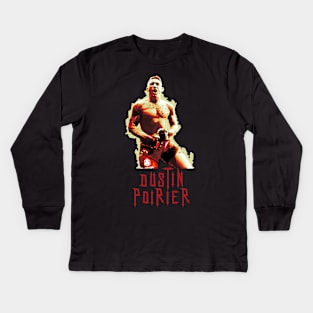 Dustin " Diamond" Poirier Kids Long Sleeve T-Shirt